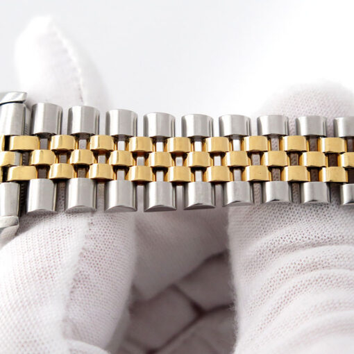 Rolex 16233 Datejust 18K/SS with Mother of Pearl Roman Dial on Jubilee - Image 11