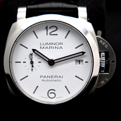 Panerai PAM 1271 Luminor Marina Quaranta with White Dial - Image 3