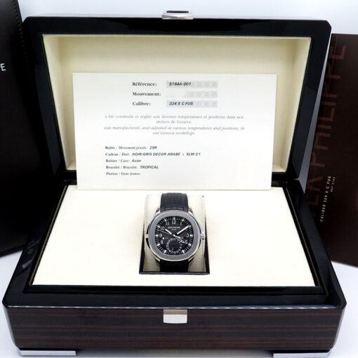 Alternative view of Patek Philippe 5164A Aquanaut Travel Time