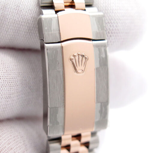 Rolex 126331 Datejust 41 18K/SS with Mint Green Roman Dial on Jubilee (New Model) - Image 8