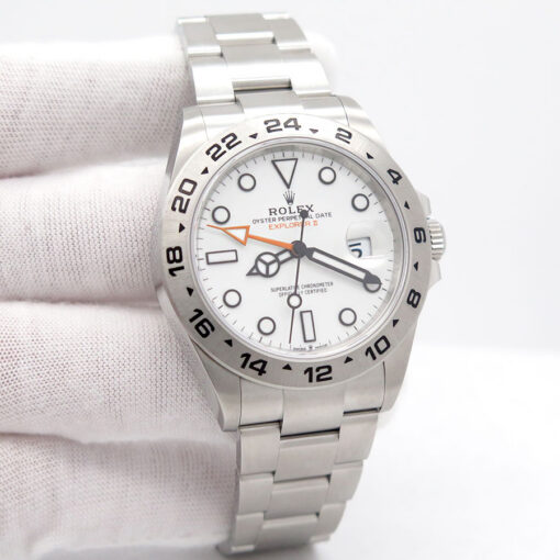 Rolex 226570 Explorer II with White Dial