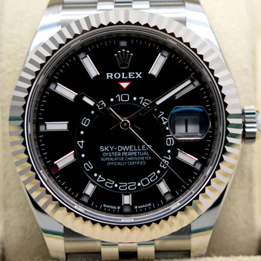 Rolex 336934 Skydweller with Black Dial on Jubilee - Image 3