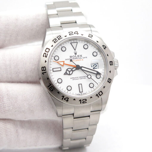 Rolex 226570 Explorer II with White Dial