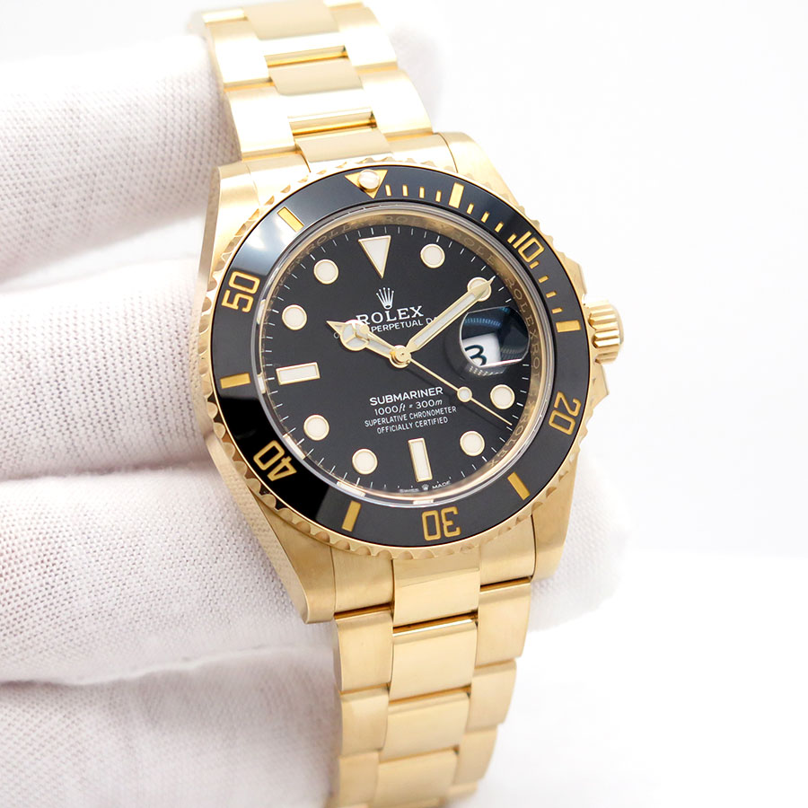 Rolex 126618LN Submariner 41 18K Yellow Gold (New Old Stock) - DavidSW
