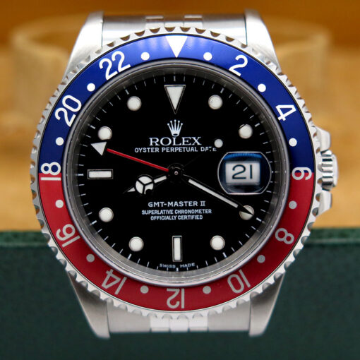 Rolex CPO 16710BLRO GMT Master II on Jubilee - Image 3