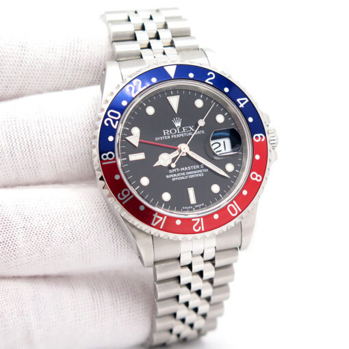 Rolex CPO 16710BLRO GMT Master II on Jubilee