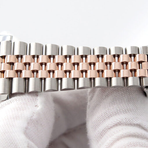 Rolex 126331 Datejust 41 18K/SS with Chocolate Stick Dial on Jubilee - Image 8