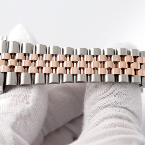 Rolex 126331 Datejust 41 18K/SS with Chocolate Stick Dial on Jubilee - Image 6