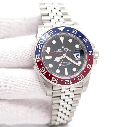Rolex 126710BLRO GMT Master II on Jubilee (New Old Stock)