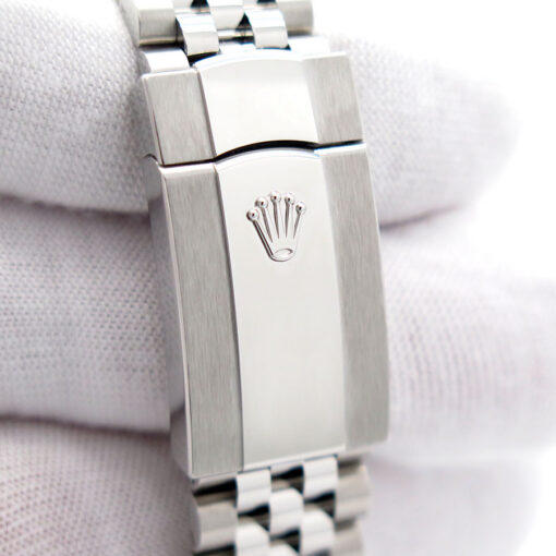 Rolex 126234 Datejust with Green Ombre Dial on Jubilee (New Model) - Image 7