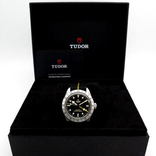 Alternative view of Tudor 79470 Black Bay Pro GMT on NATO