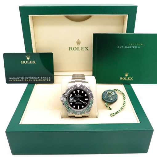 Alternative view of Rolex 126720VTNR GMT Master II on Oyster