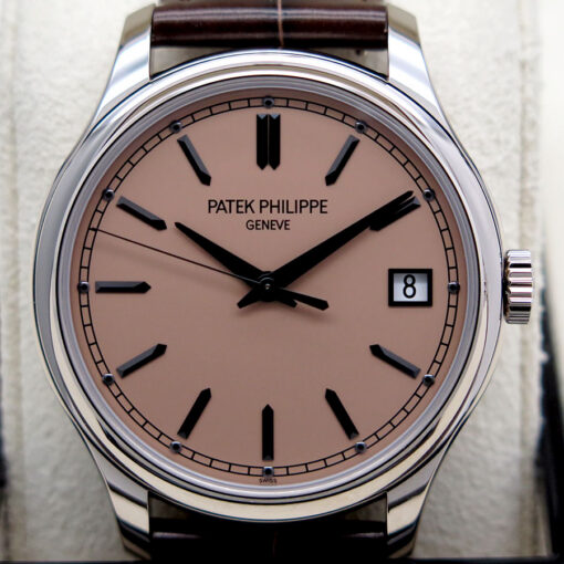 Patek Philippe 5227G-015 Calatrava with Rose Dial - Image 3