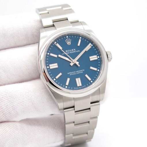 Rolex 134300 Oyster Perpetual 41 with Med Blue Dial