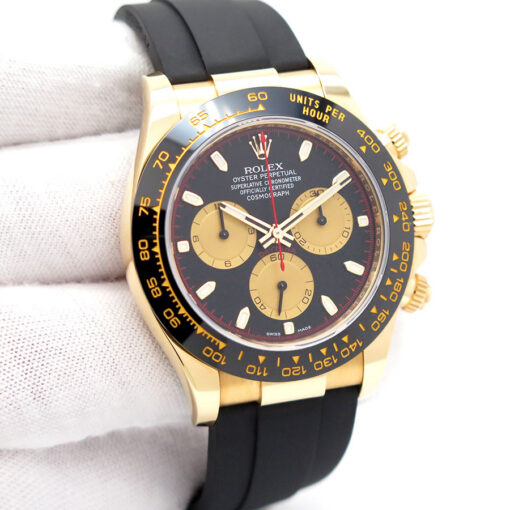 Rolex 116518LN Cosmograph Daytona 18K Yellow Gold with Black Dial