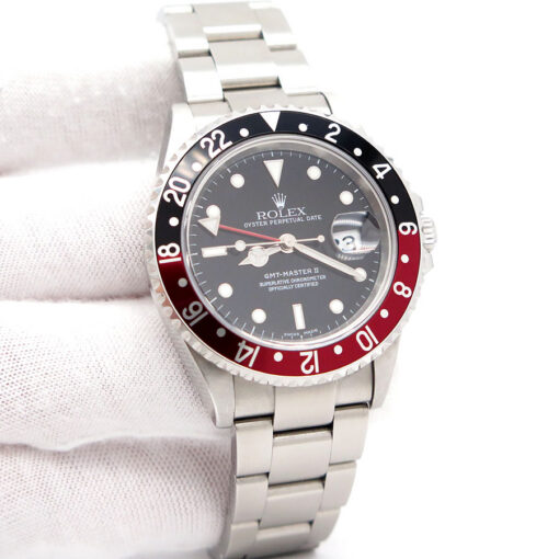 Rolex 16710 GMT Master II with Red & Black Bezel