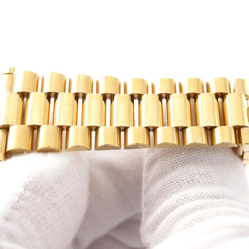 Rolex 118238 Day Date 18K Yellow Gold with Champagne Diamond Dial - Image 8