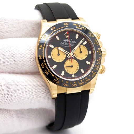 Rolex 116518LN Cosmograph Daytona 18K Yellow Gold with Black Dial (New Old Stock)