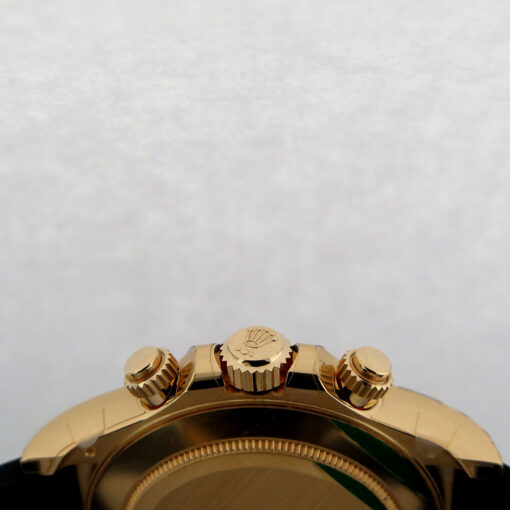 Rolex 116518LN Cosmograph Daytona 18K Yellow Gold with Black Dial (New Old Stock) - Image 4