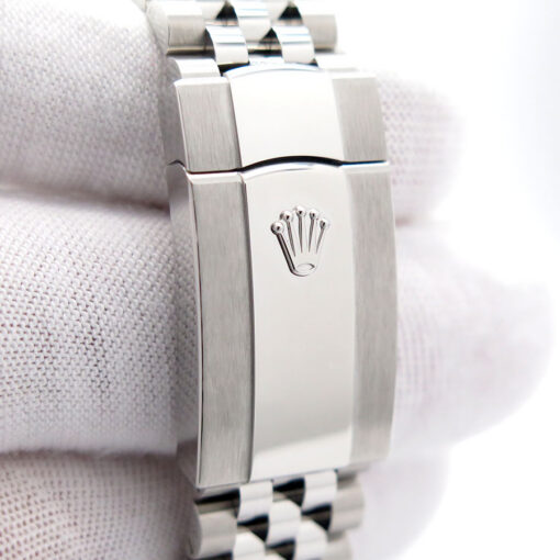 Rolex 126200 Datejust with Blue Roman Dial on Jubilee - Image 8