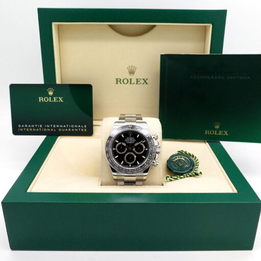 Alternative view of Rolex 126500LN Cosmograph Daytona with Black Dial