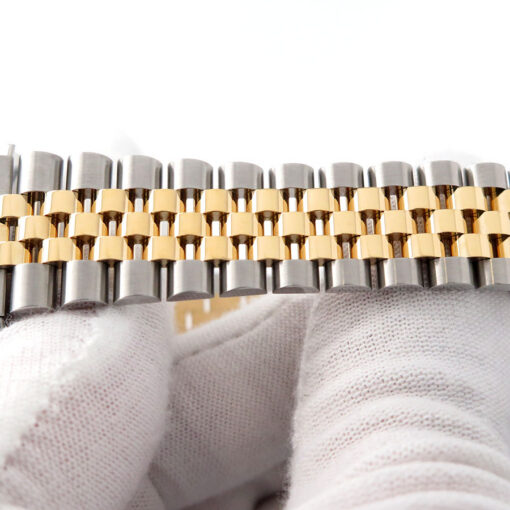 Rolex 126233 Datejust 18K/SS with Champagne Stick Dial on Jubilee - Image 6