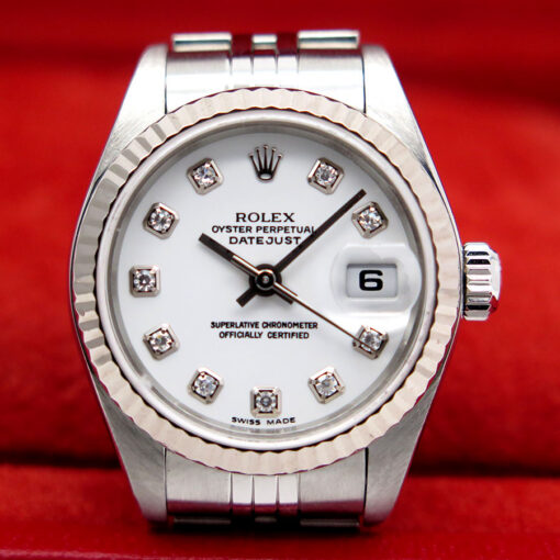 Rolex 79174 Datejust with White Diamond Dial on Jubilee - Image 3