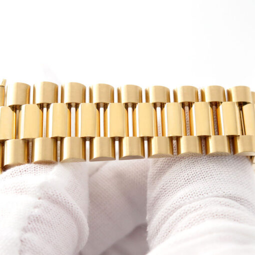 Rolex 118238 Day Date 18K Yellow Gold with Champagne Diamond Dial - Image 6