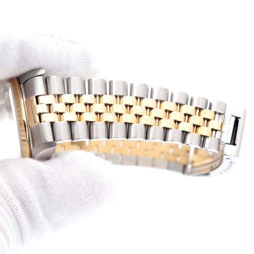 Rolex 16233 Datejust 18K/SS with Champagne Stick Dial on Jubilee - Image 13