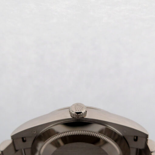 Rolex 228239 Day Date 18K White Gold with Olive Green Roman Dial - Image 4