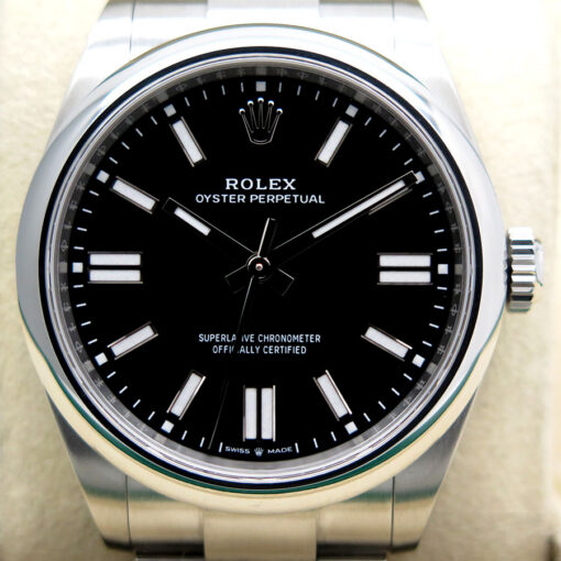 Rolex 134300 Oyster Perpetual 41 with Black Dial - Image 3