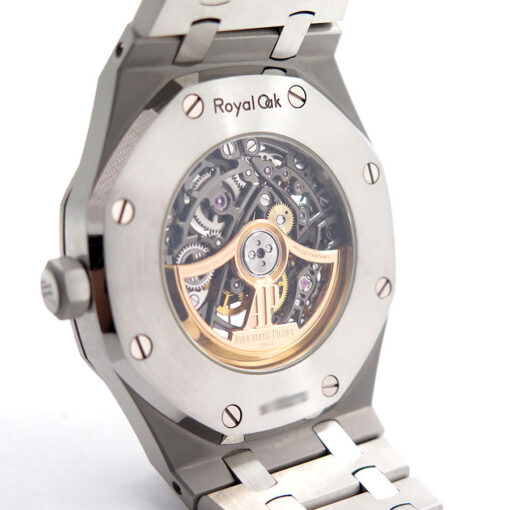 Audemars Piguet 15407ST Royal Oak Double Balance Wheel Openworked (New Old Stock) - Image 4