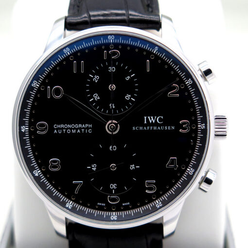 IWC IW371438 Portugieser Chronograph Automatic with Black Dial - Image 3