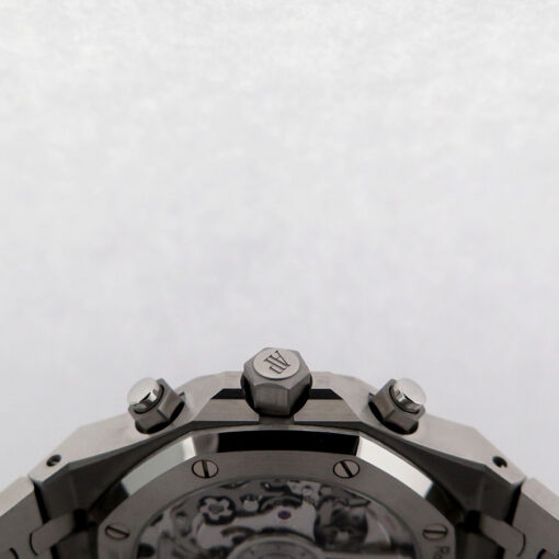 Audemars Piguet 26240ST Royal Oak Chronograph "50th Anniversary" with Black Dial (New Old Stock) - Image 6