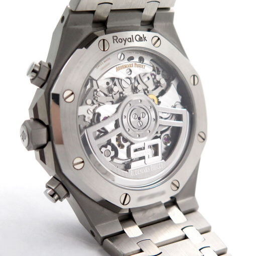 Audemars Piguet 26240ST Royal Oak Chronograph "50th Anniversary" with Black Dial (New Old Stock) - Image 5
