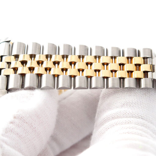 Rolex 16233 Datejust 18K/SS with Champagne Stick Dial on Jubilee - Image 12