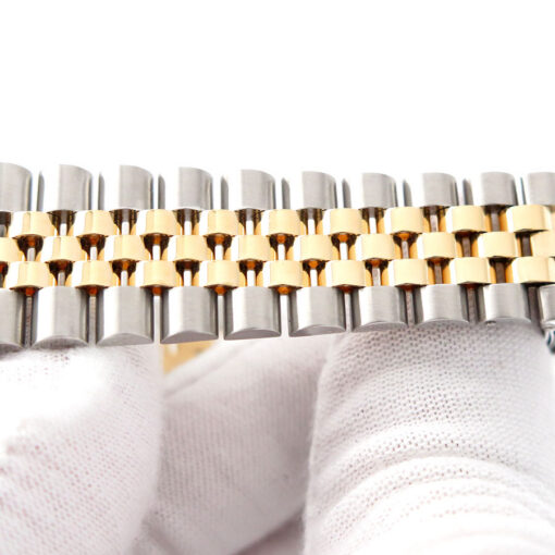 Rolex 16233 Datejust 18K/SS with Champagne Stick Dial on Jubilee - Image 10
