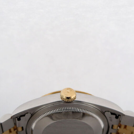 Rolex 16233 Datejust 18K/SS with Champagne Stick Dial on Jubilee - Image 4