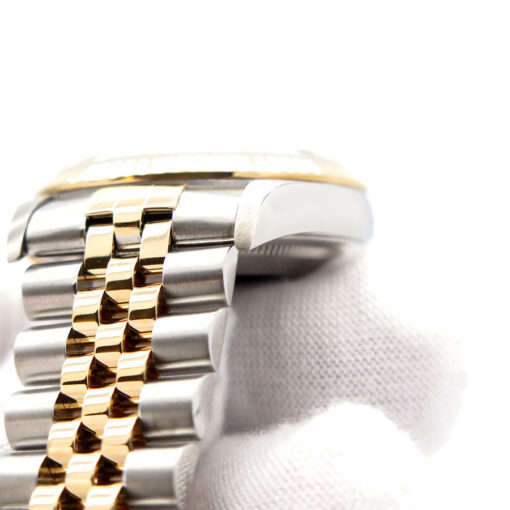 Rolex 16233 Datejust 18K/SS with Champagne Stick Dial on Jubilee - Image 6