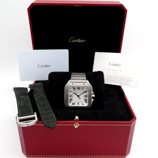 Alternative view of Cartier WSSA0089 Santos de Cartier Large Titanium