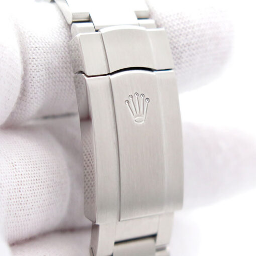 Rolex 124300 Oyster Perpetual 41 with Turquoise Celebration Motif Dial (New Old Stock) - Image 7