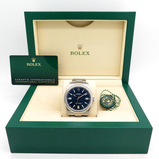 Alternative view of Rolex 124300 Oyster Perpetual 41mm with Blue Dial