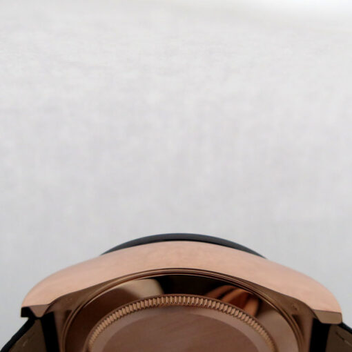 Rolex 116515LN Cosmograph Daytona 18K Rose Gold with Chocolate Arabic Dial on Leather - Image 5