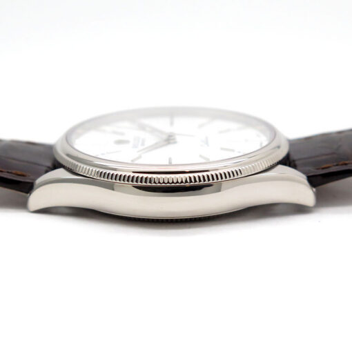 Rolex 50509 Cellini 18K White Gold with White Dial - Image 5