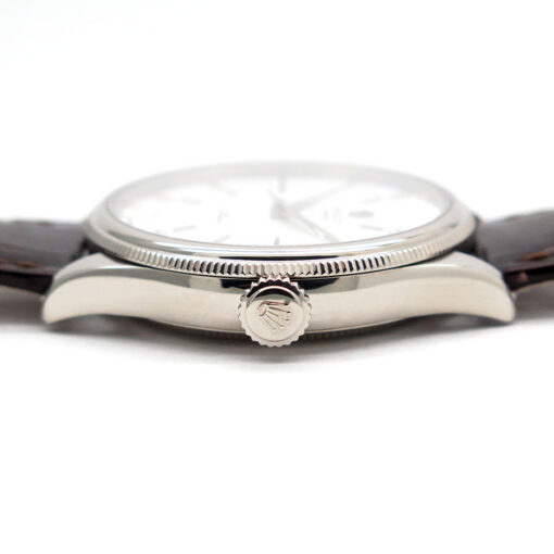 Rolex 50509 Cellini 18K White Gold with White Dial - Image 4