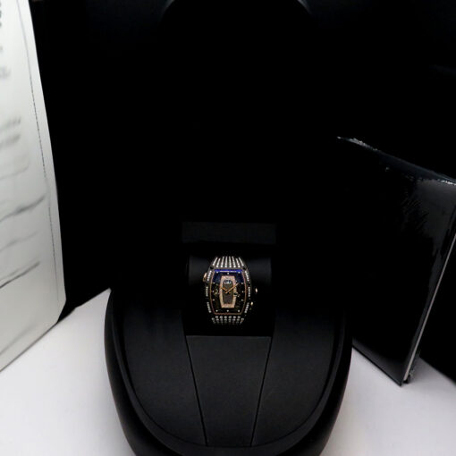 Alternative view of Richard Mille RM037 Diamond Set Rose Gold & Carbon TPT