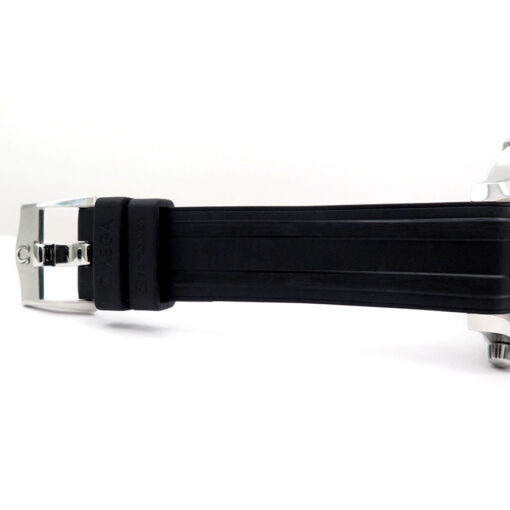 Omega Seamaster Diver 300m with White Dial on Rubber Strap - Image 5