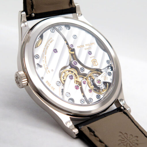 Patek Philippe 6119G Calatrava 18K White Gold with Anthracite Dial - Image 4
