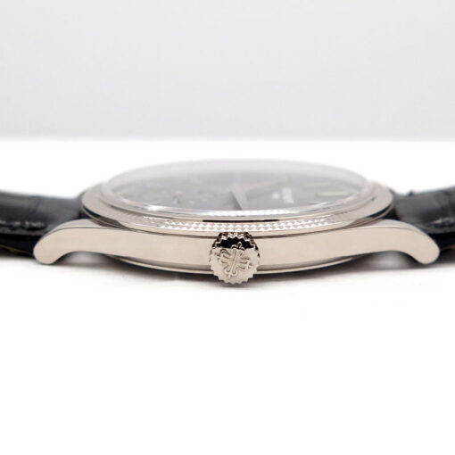 Patek Philippe 6119G Calatrava 18K White Gold with Anthracite Dial - Image 5