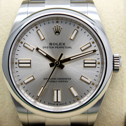 Rolex 134300 Oyster Perpetual 41 with Silver Dial - Image 3